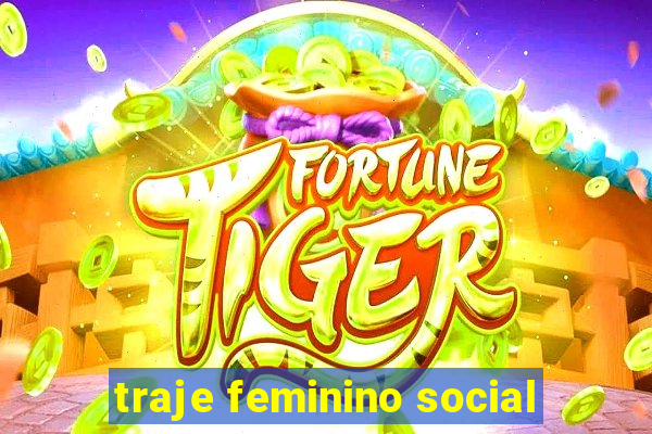 traje feminino social